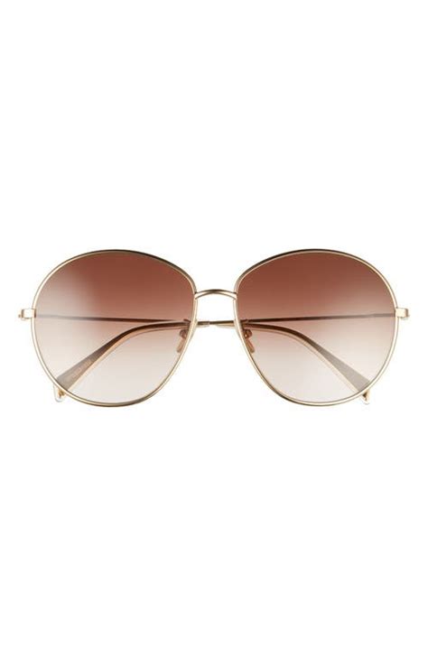 celine 61mm gradient round sunglasses|CELINE Designer Sunglasses Under $200 .